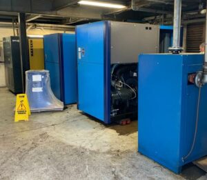 Aircare compressor installation